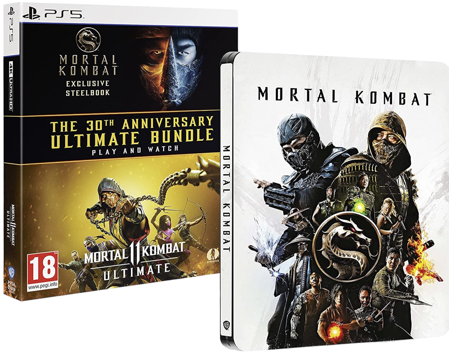 Игра Mortal Kombat 11 XI The 30th Anniversary Ultimate Bundle PS 5 русские субтитры 5990₽