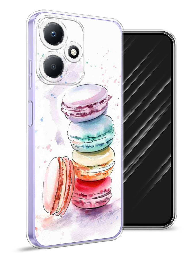 

Чехол Awog для Infinix Hot 30 Play "Пирамидка макарони 2", Желтый, 3104250-10