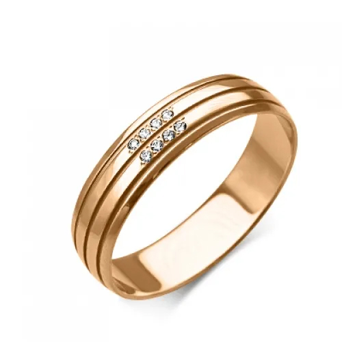 

Кольцо из золота р. 17,5 PLATINA jewelry 01-1239-00-101-1110-30, бриллиант, 01-1239-00-101-1110-30