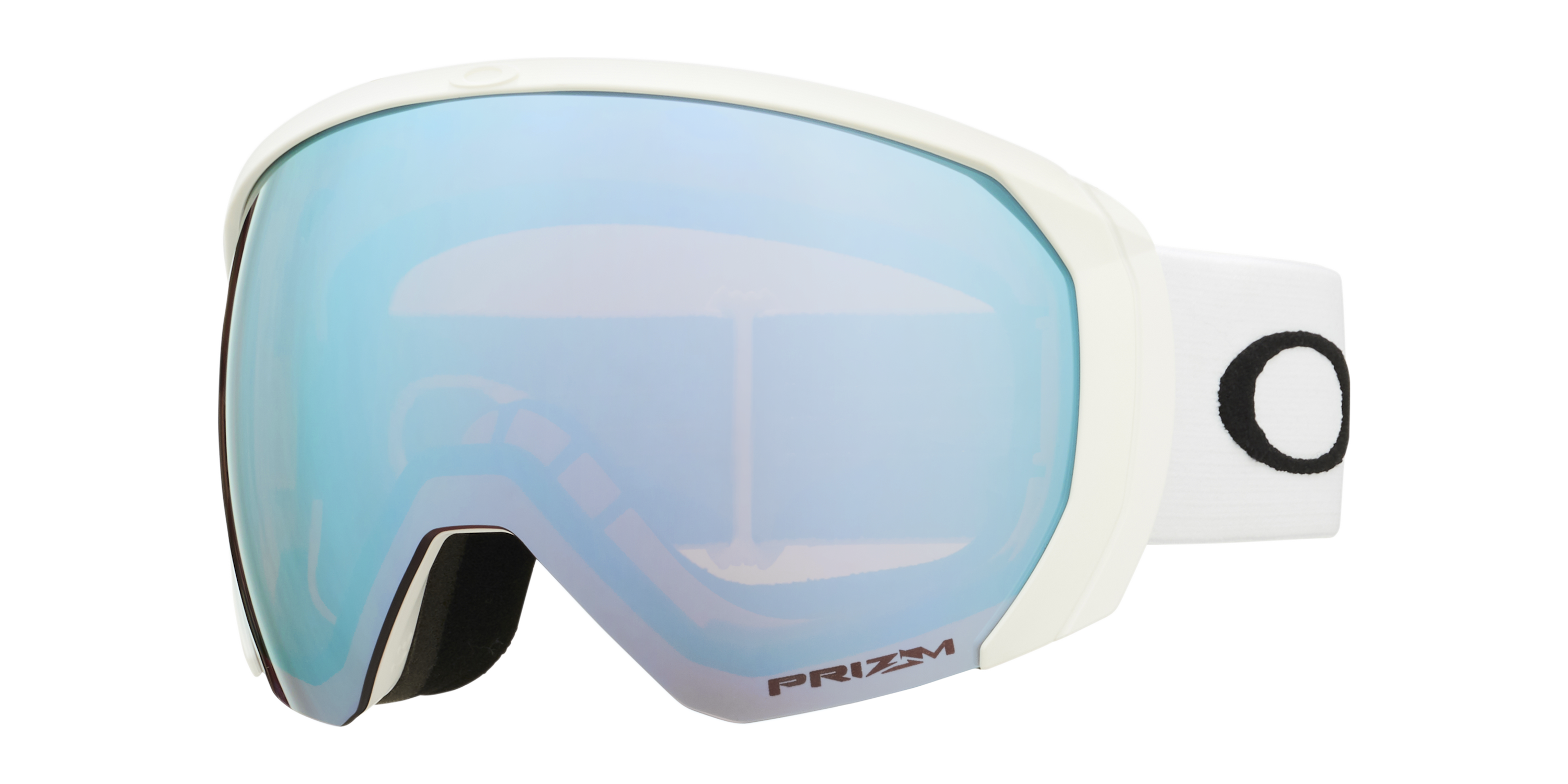 фото Очки горнолыжные oakley 2022-23 flight path l matte white/prizm snow sapphire irid