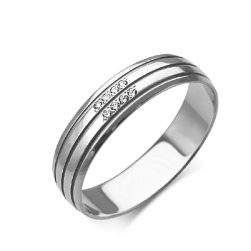 

Кольцо из золота р.  PLATINA jewelry 01-1240-00-101-1120-30, бриллиант, 01-1240-00-101-1120-30