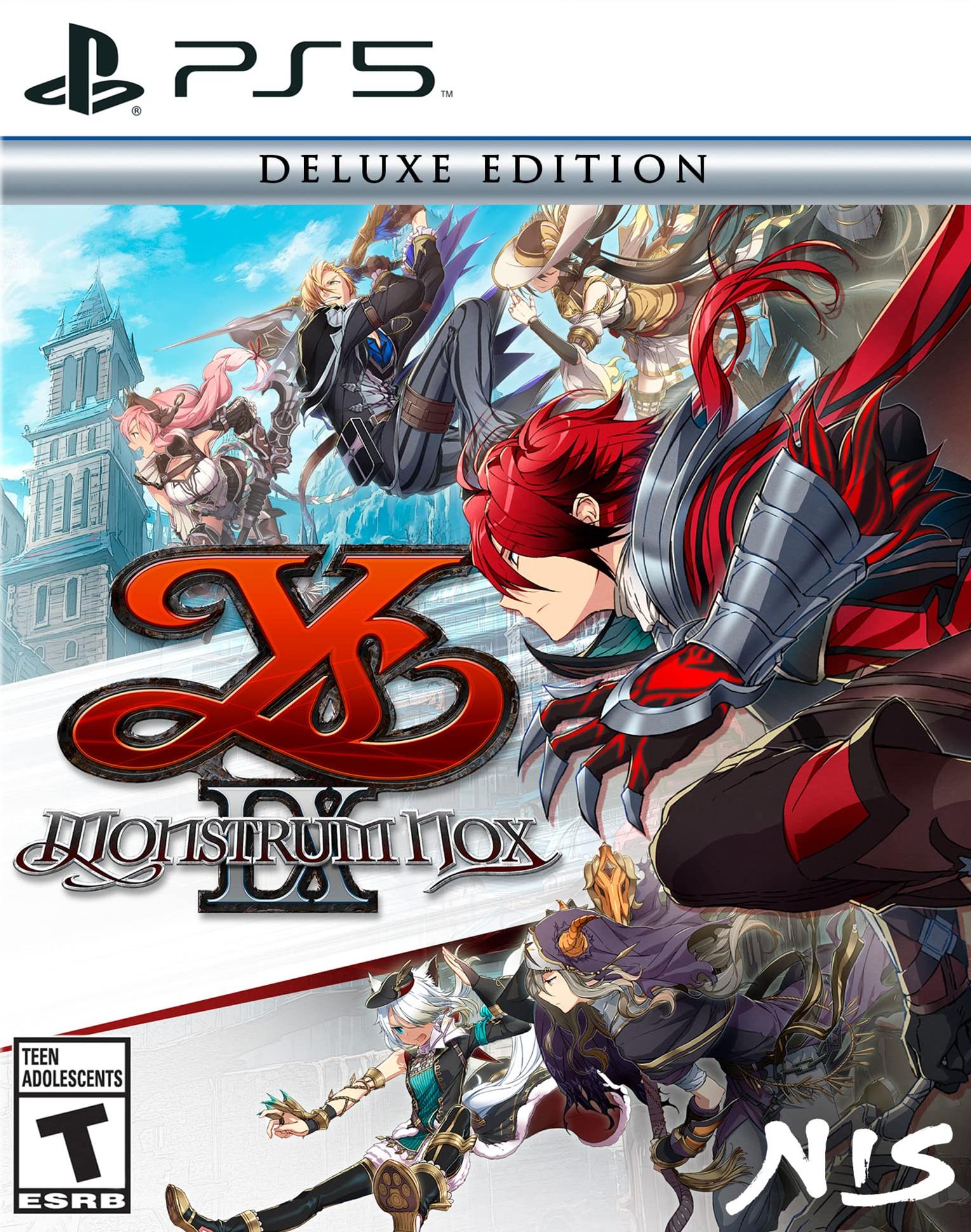 Игра Ys IX: Monstrum Nox Deluxe Edition (PlayStation 5, полностью на иностранном языке)