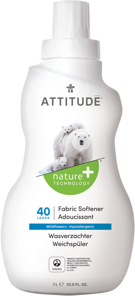 

Смягчитель для стирки ATTITUDE Wildflower 1л