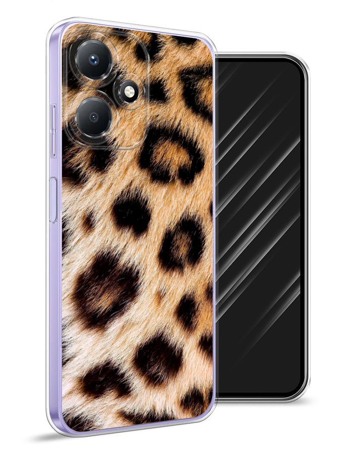 

Чехол Awog для Infinix Hot 30 Play "Леопардовый принт", Черный;оранжевый, 3104250-3