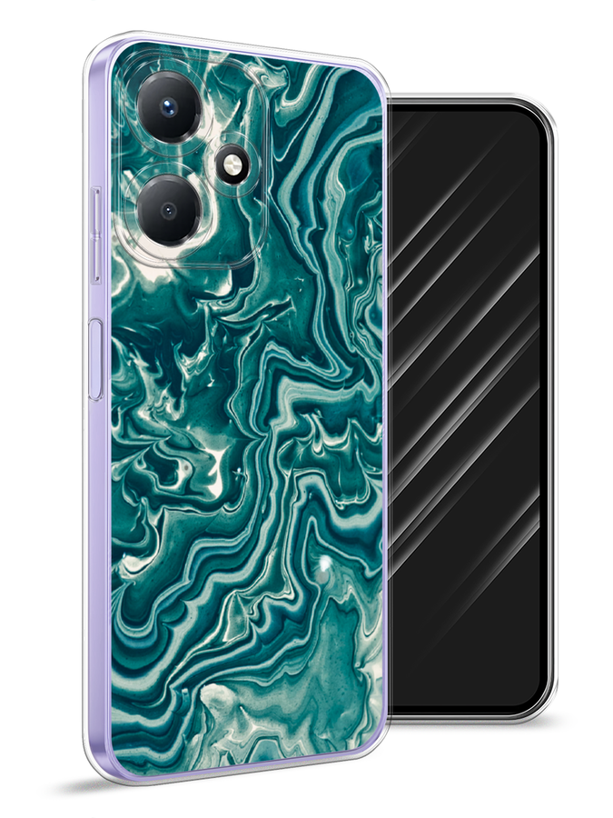 

Чехол Awog для Infinix Hot 30 Play "Минералы 4", Бирюзовый, 3104250-3