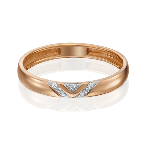 

Кольцо из золота р. 16 PLATINA jewelry 01-1528-00-101-1110-30, бриллиант, 01-1528-00-101-1110-30
