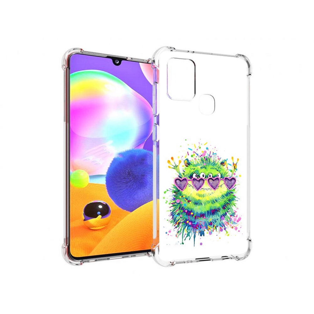 

Чехол MyPads Tocco для Samsung Galaxy A21s Пушистый персонаж (PT149116.528.142), Прозрачный, Tocco