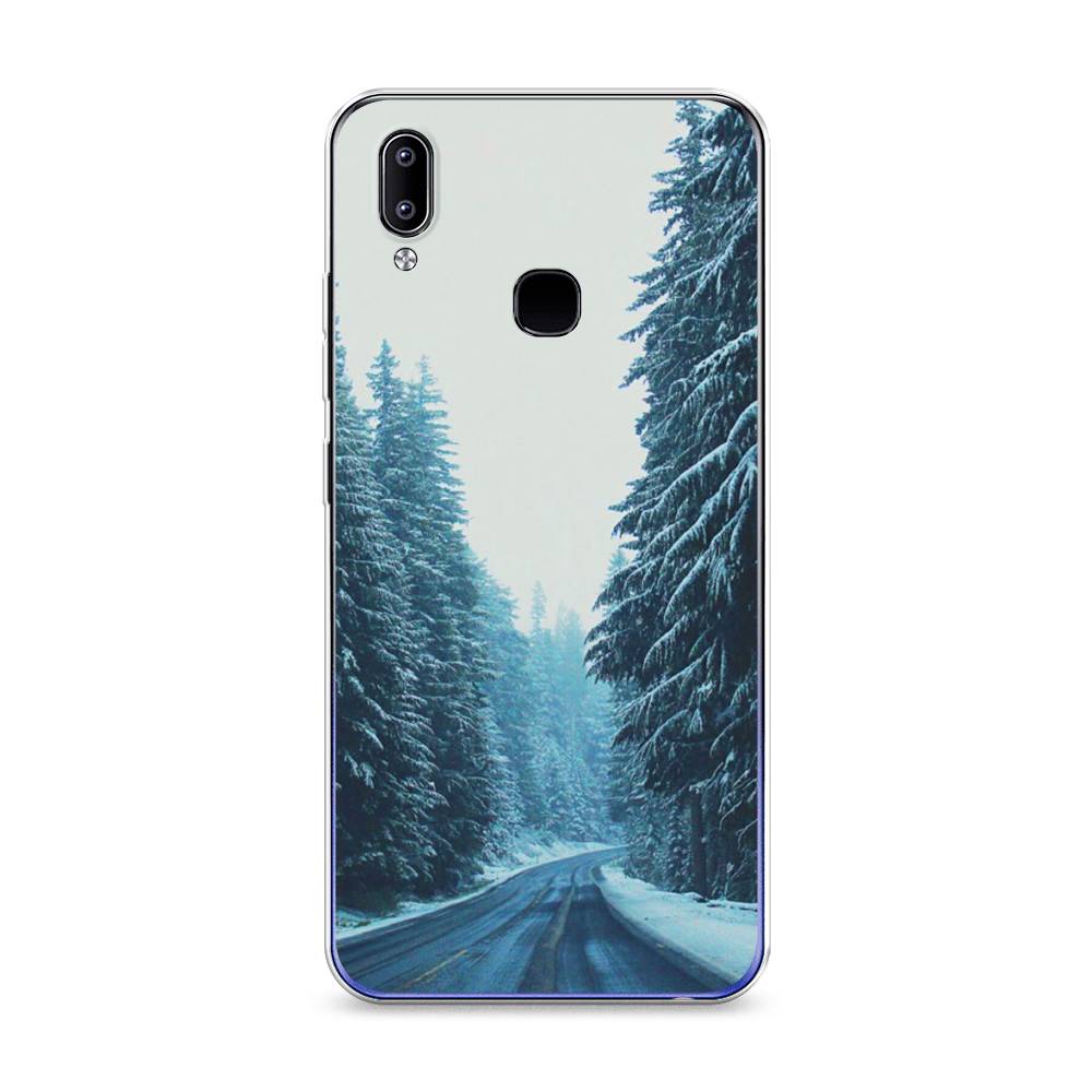 

Чехол для Vivo Y93/Y93 lite "Зима 9", Бежевый;голубой;черный, 262950-2