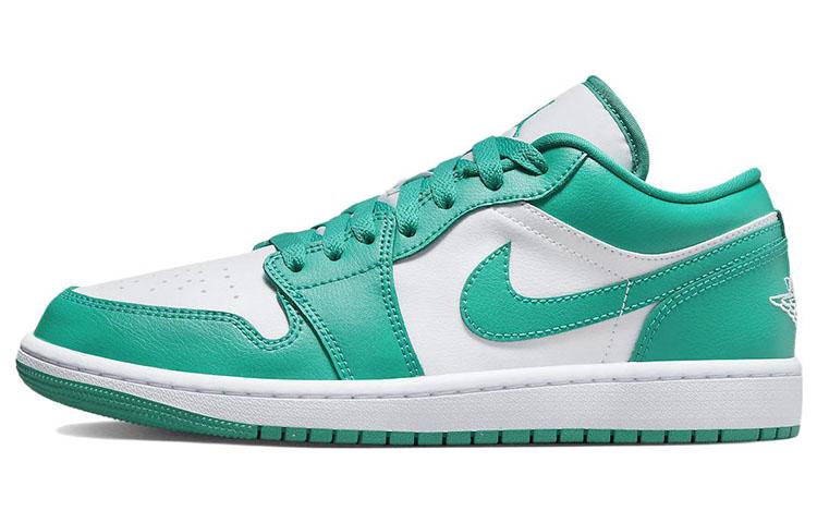 

Кеды унисекс Jordan Air Jordan 1 low зеленые 43 EU, Зеленый, Air Jordan 1 low