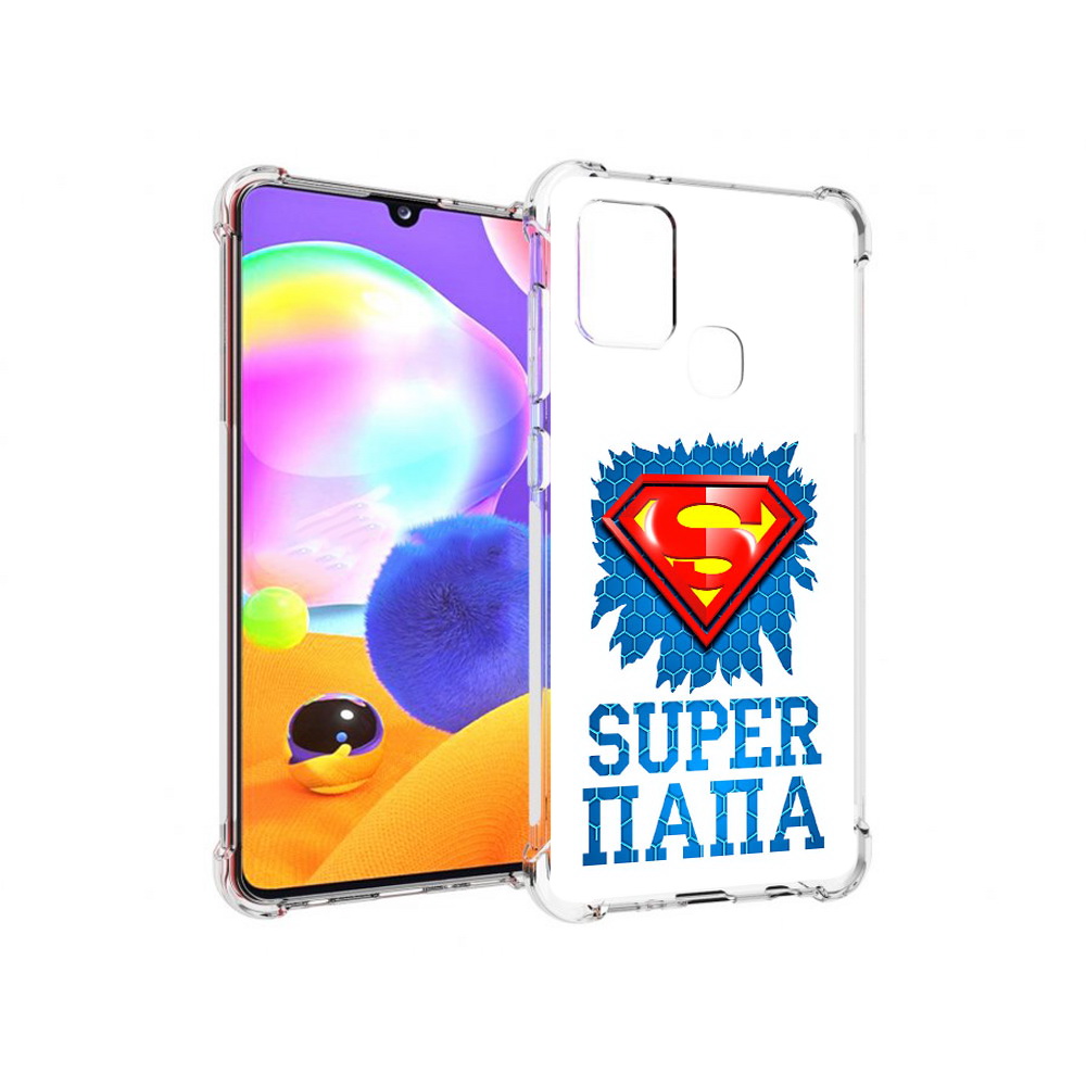 

Чехол MyPads Tocco для Samsung Galaxy A21s Супер Папа (PT149116.528.165), Прозрачный, Tocco