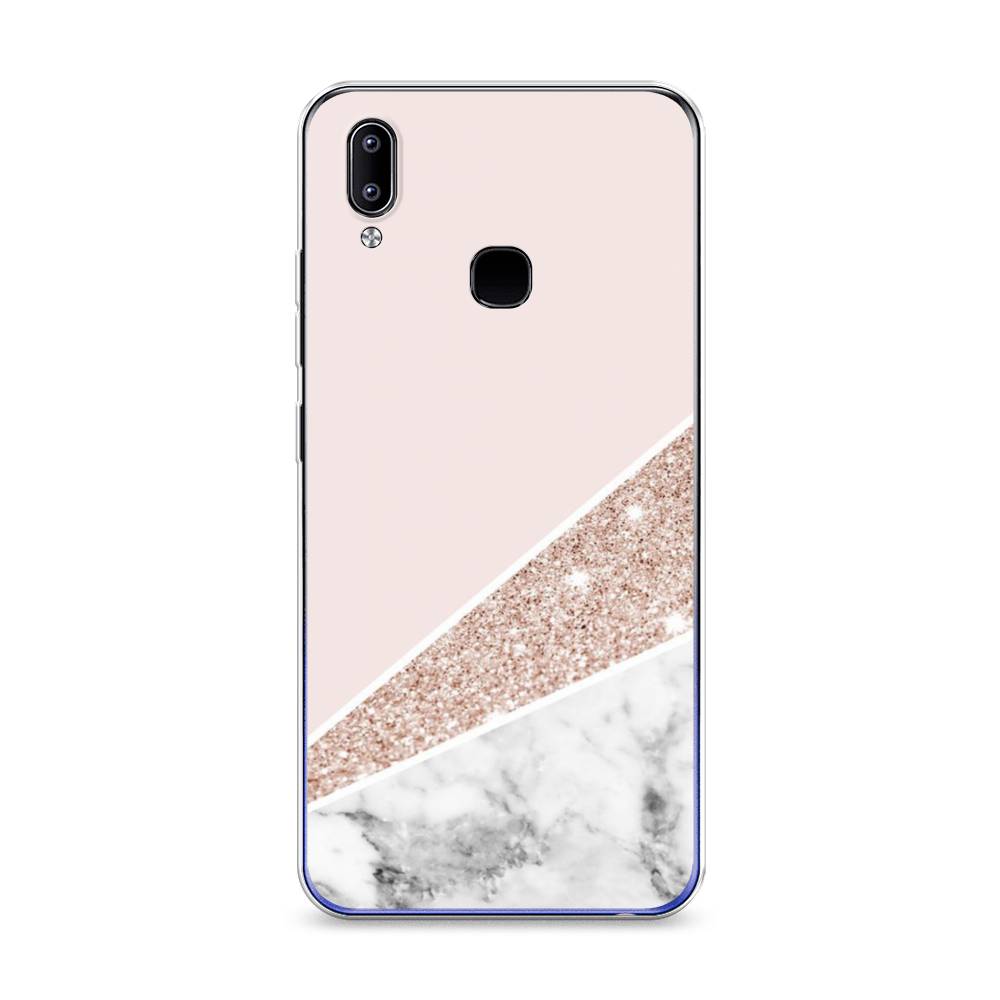 

Чехол для Vivo Y93/Y93 lite "Блестящий розовый мрамор", 262950-3