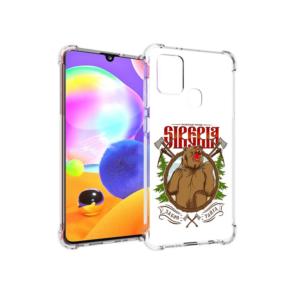 

Чехол MyPads Tocco для Samsung Galaxy A21s Тайга (PT149116.528.168), Прозрачный, Tocco