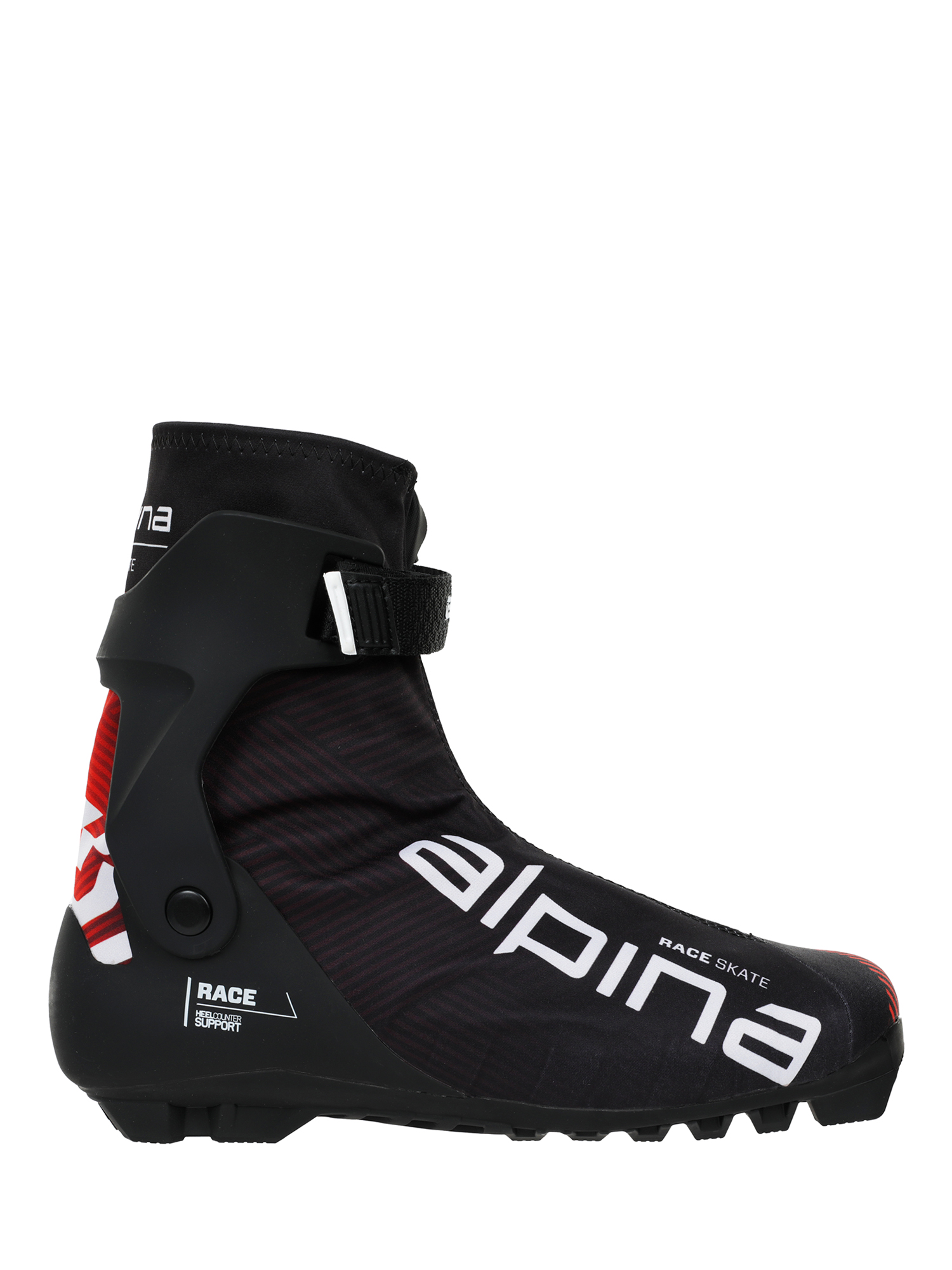 фото Лыжные ботинки alpina racing skate red/black/white (eur:35)