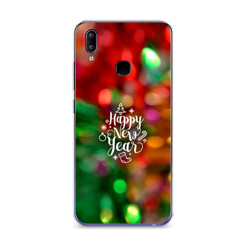 

Чехол для Vivo Y93/Y93 lite "Новый Год на елке", Зеленый;красный;желтый, 262950-5