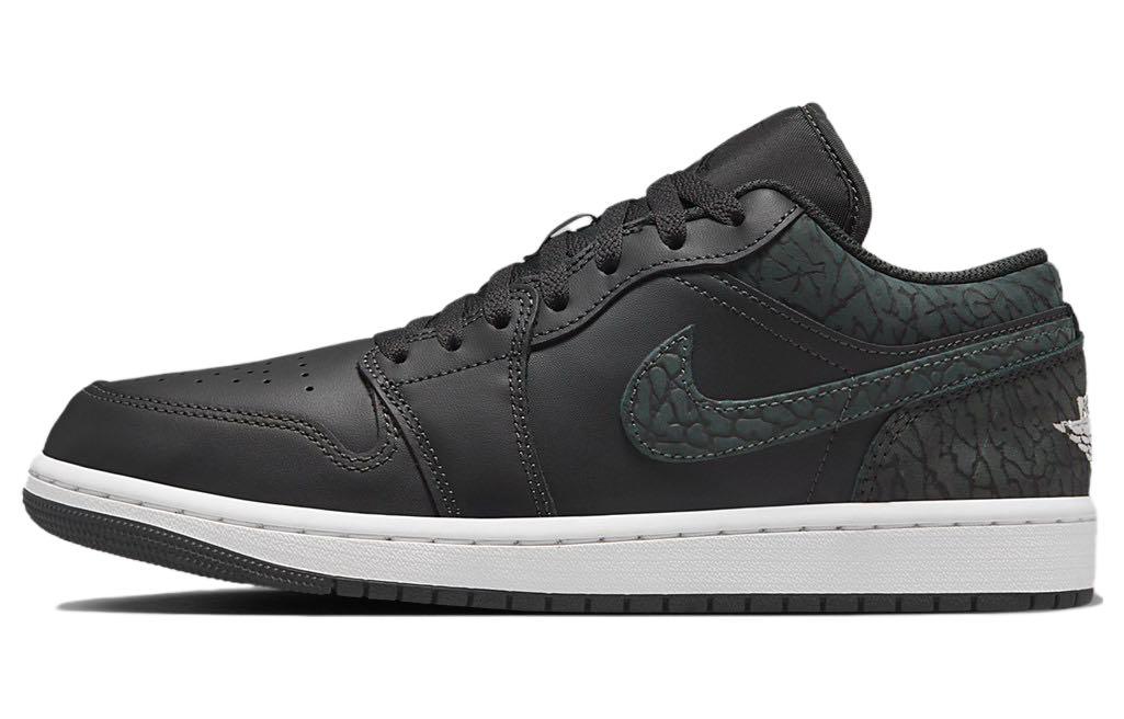 

Кеды унисекс Jordan Air Jordan 1 Low черные 44.5 EU, Черный, Air Jordan 1 Low