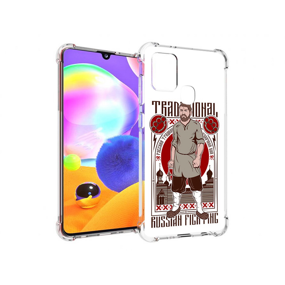 

Чехол MyPads Tocco для Samsung Galaxy A21s Традициональный мужчина (PT149116.528.173), Прозрачный, Tocco