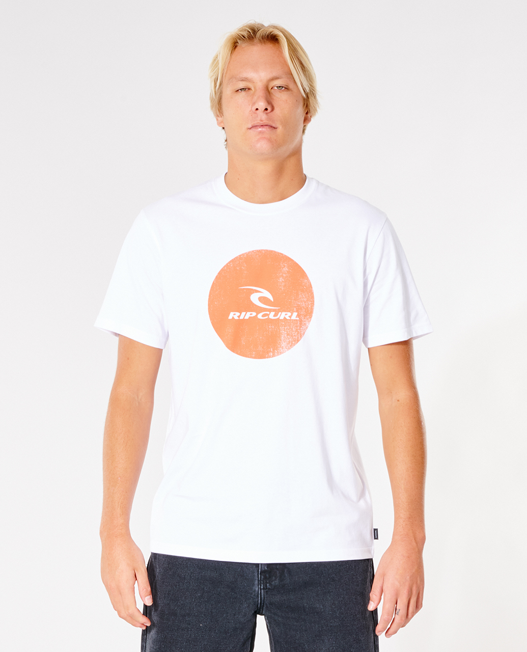 

Футболка мужская Rip Curl CORP ICON TEE1 белая XL, CORP ICON TEE1