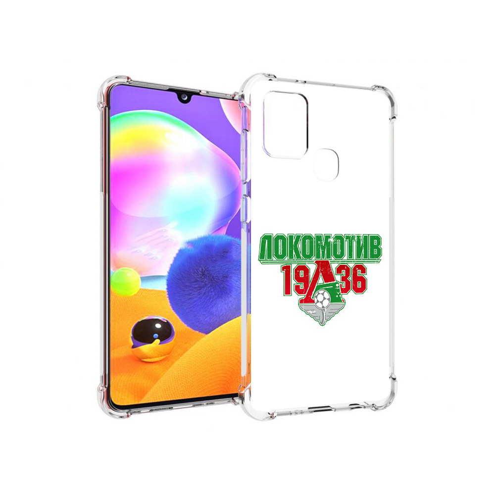 

Чехол MyPads Tocco для Samsung Galaxy A21s ФК локомотив 1936 (PT149116.528.182), Прозрачный, Tocco