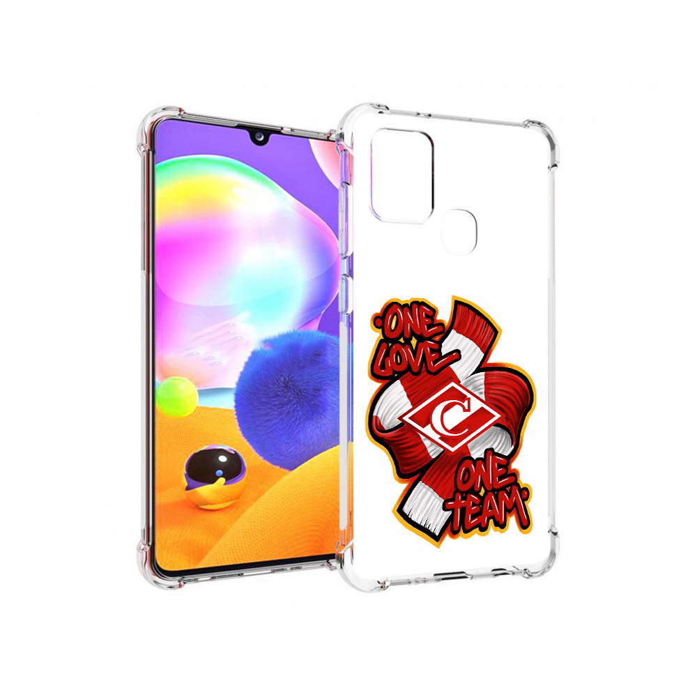 

Чехол MyPads Tocco для Samsung Galaxy A21s ФК спарак 1 любовь (PT149116.528.184), Прозрачный, Tocco