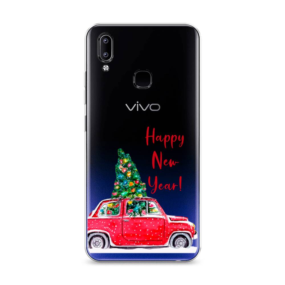 

Чехол для Vivo Y93/Y93 lite "Happy New Year", Красный;зеленый, 262950-5