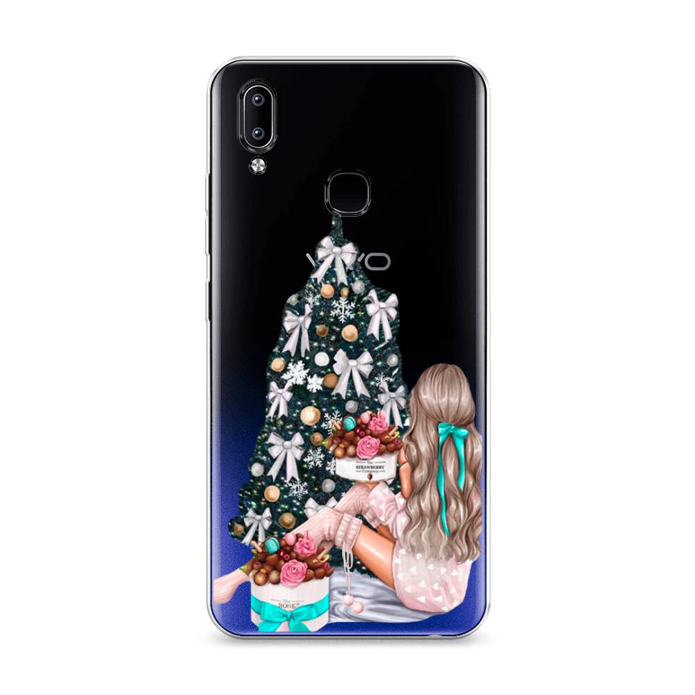 

Чехол для Vivo Y93/Y93 lite "New Year", Зеленый;бежевый;голубой, 262950-5