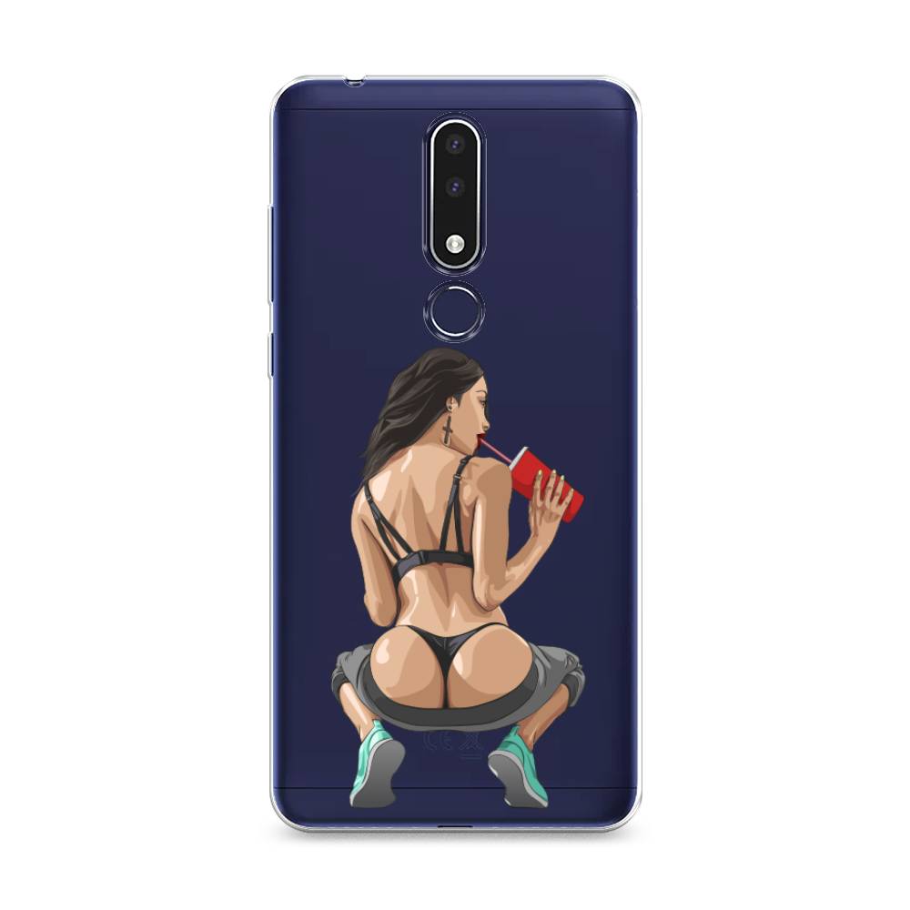 

Чехол на Nokia 3.1 Plus "Сочные булочки", Бежевый;красный;черный, 122850-6