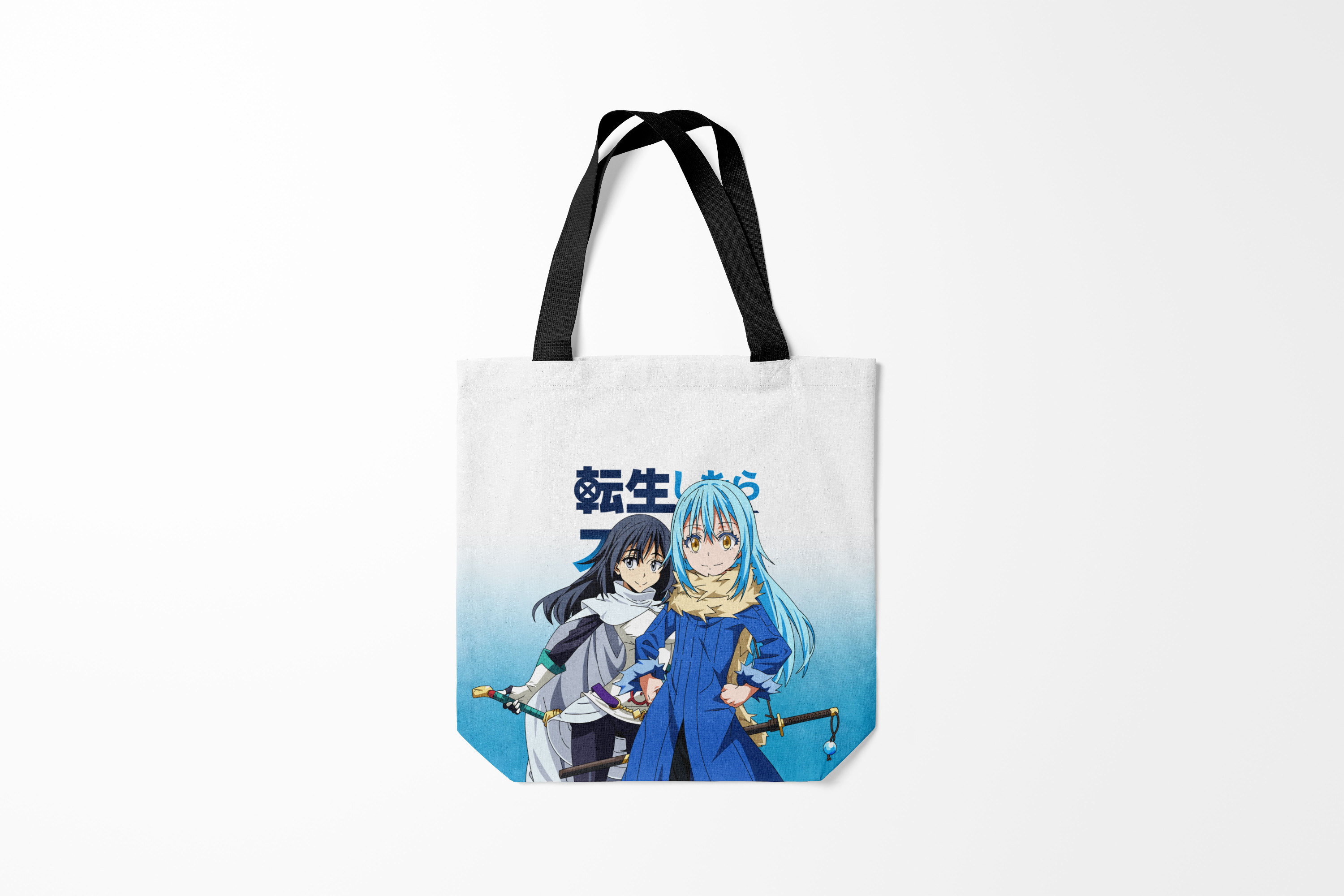 

Сумка шoппер унисекс Burnettie Мое перерождение в слизь, разноцветный, Мое перерождение в слизь