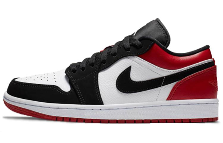 

Кеды унисекс Jordan Air Jordan 1 LowBlack Toe разноцветные 41 EU, Разноцветный, Air Jordan 1 LowBlack Toe