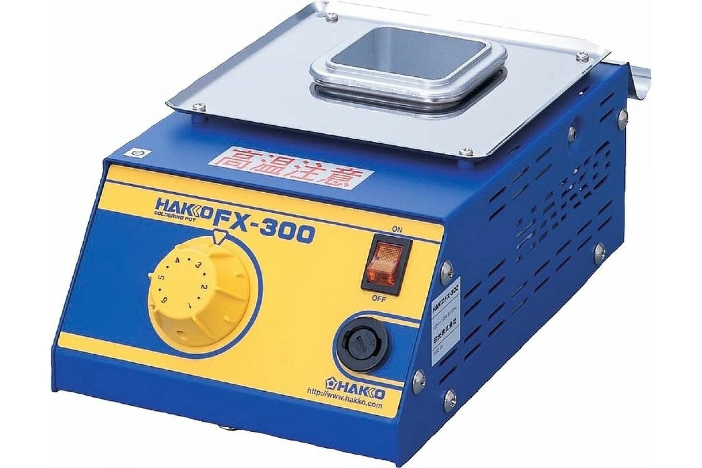 

HAKKO Ванна для лужения с аналоговой регулировкой температуры 190 Вт t=200-450 оC FX300-16