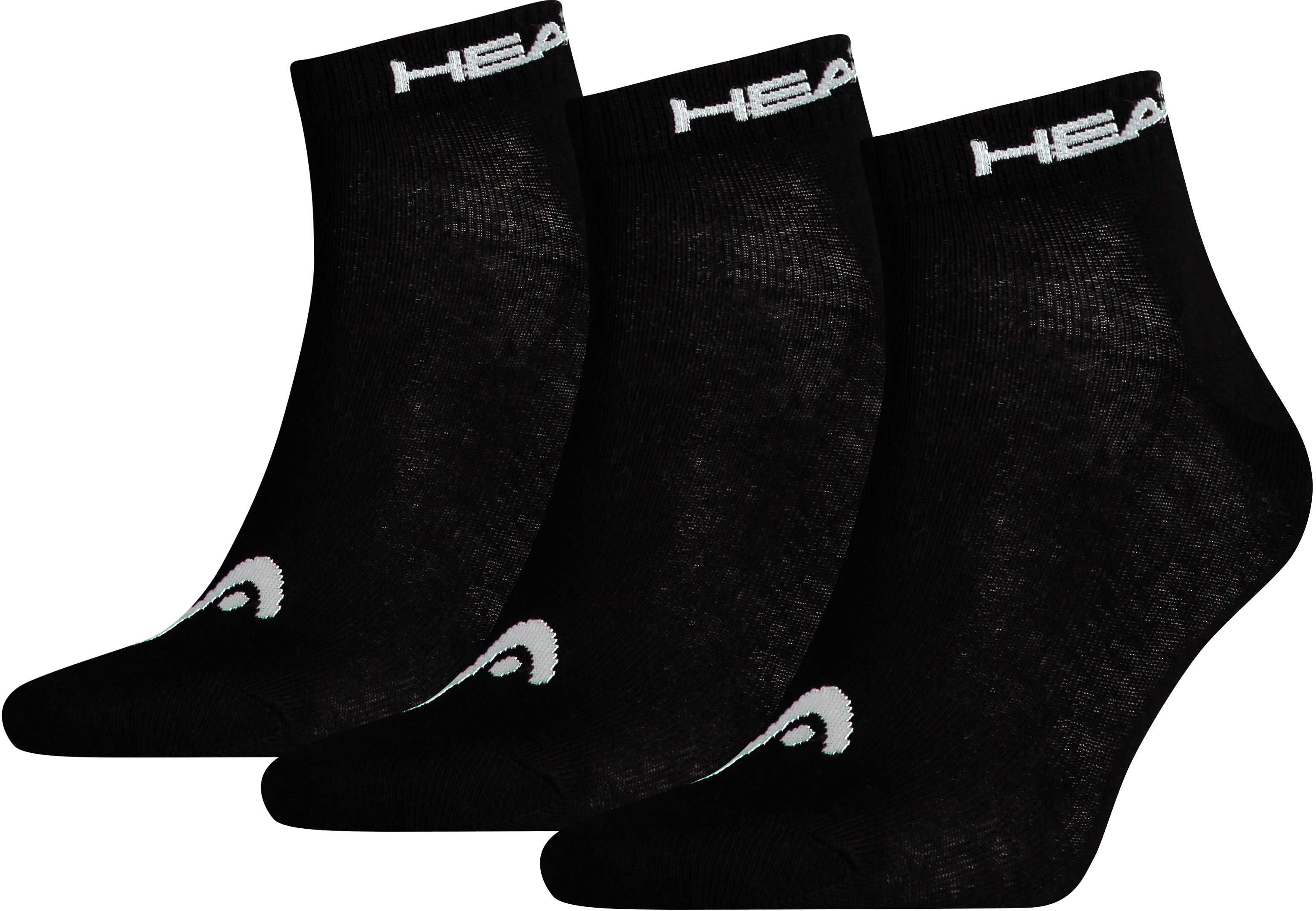 

Комплект носков мужских Head Quarter 3P Unisex черных 39-42, Quarter 3P Unisex