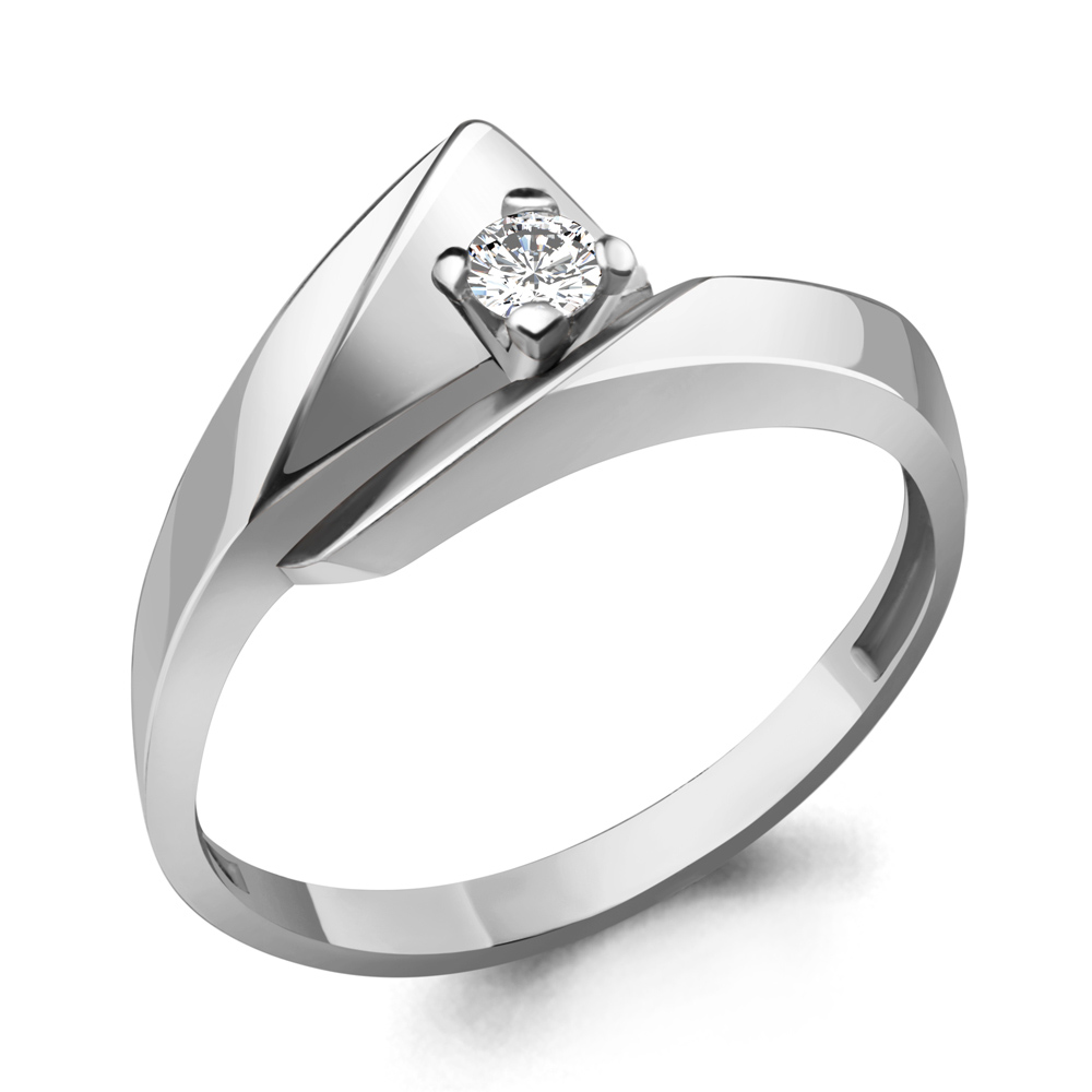 

Кольцо из серебра р. 16,5 AQUAMARINE 67105А_925_р, 67105А_925_р