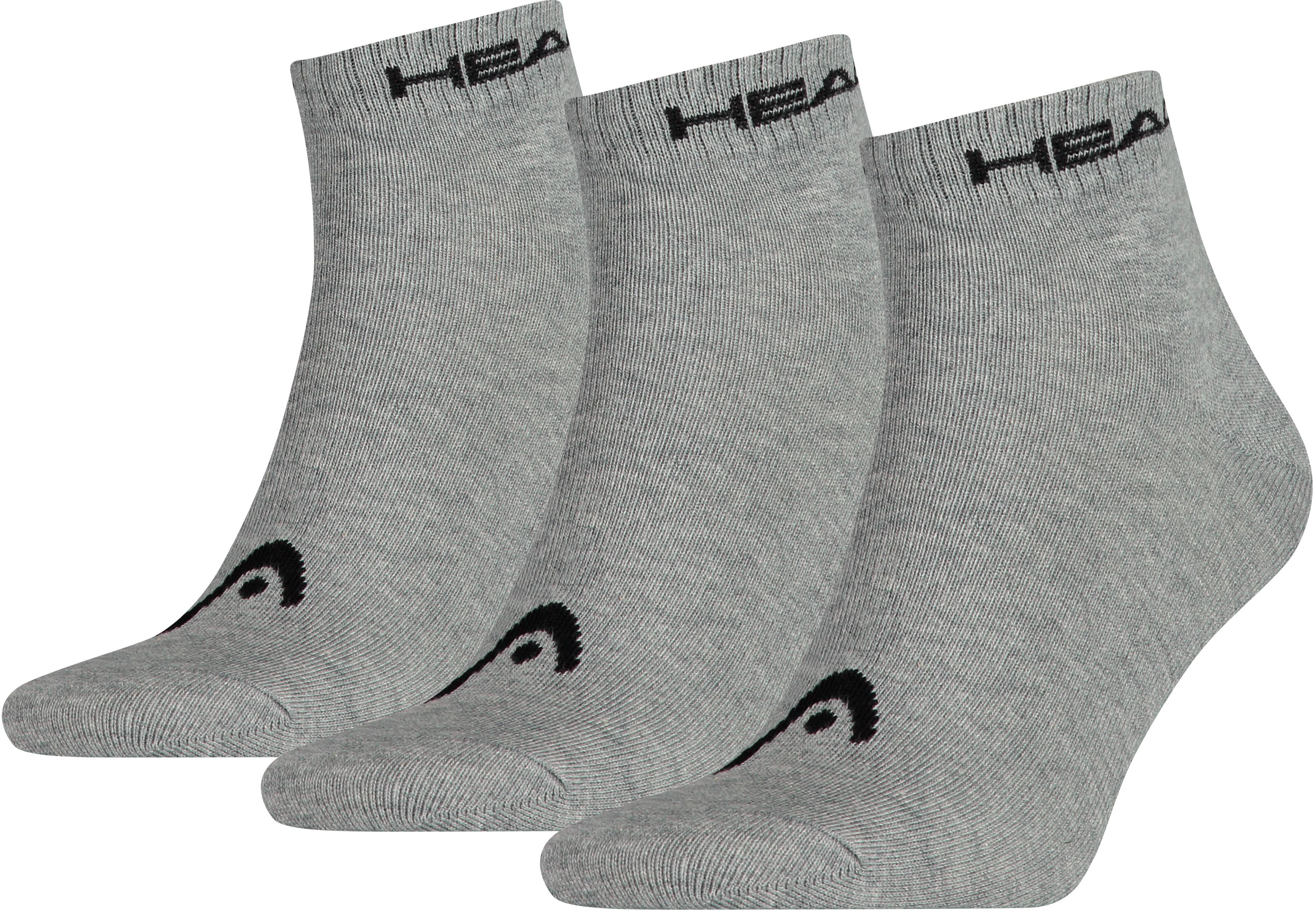 

Комплект носков мужских Head Quarter 3P Unisex серых 39-42, Quarter 3P Unisex