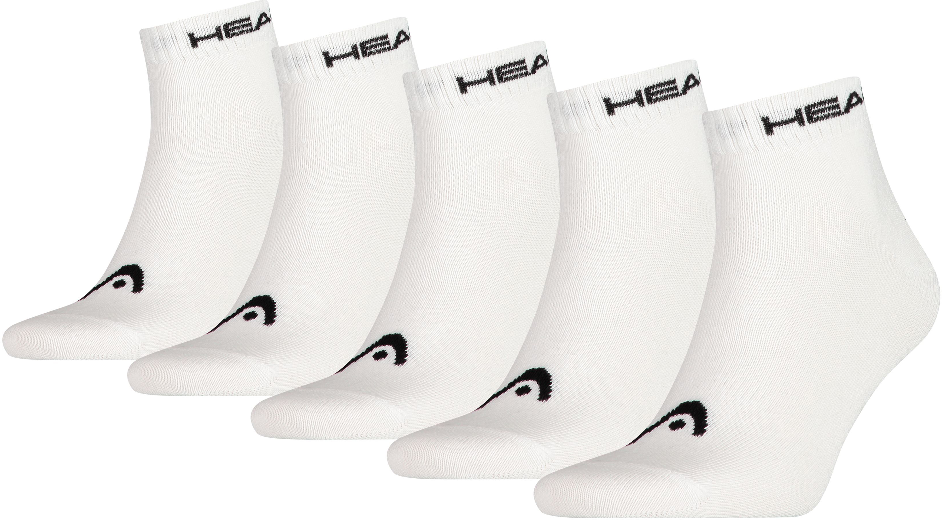 

Комплект носков мужских Head Quarter 5P Unisex белых 43-46, Quarter 5P Unisex