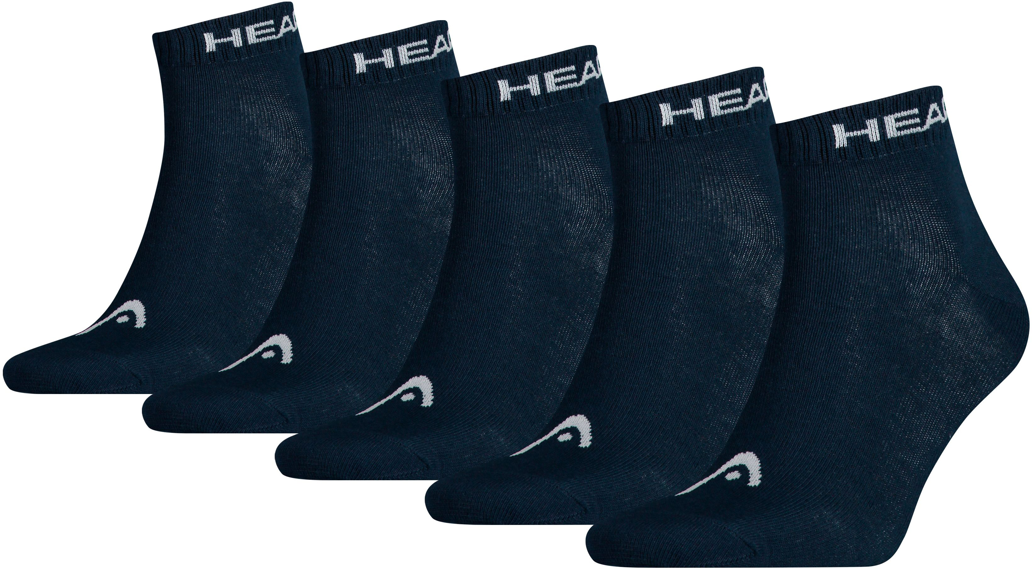 

Комплект носков мужских Head Quarter 5P Unisex синих 43-46, Quarter 5P Unisex