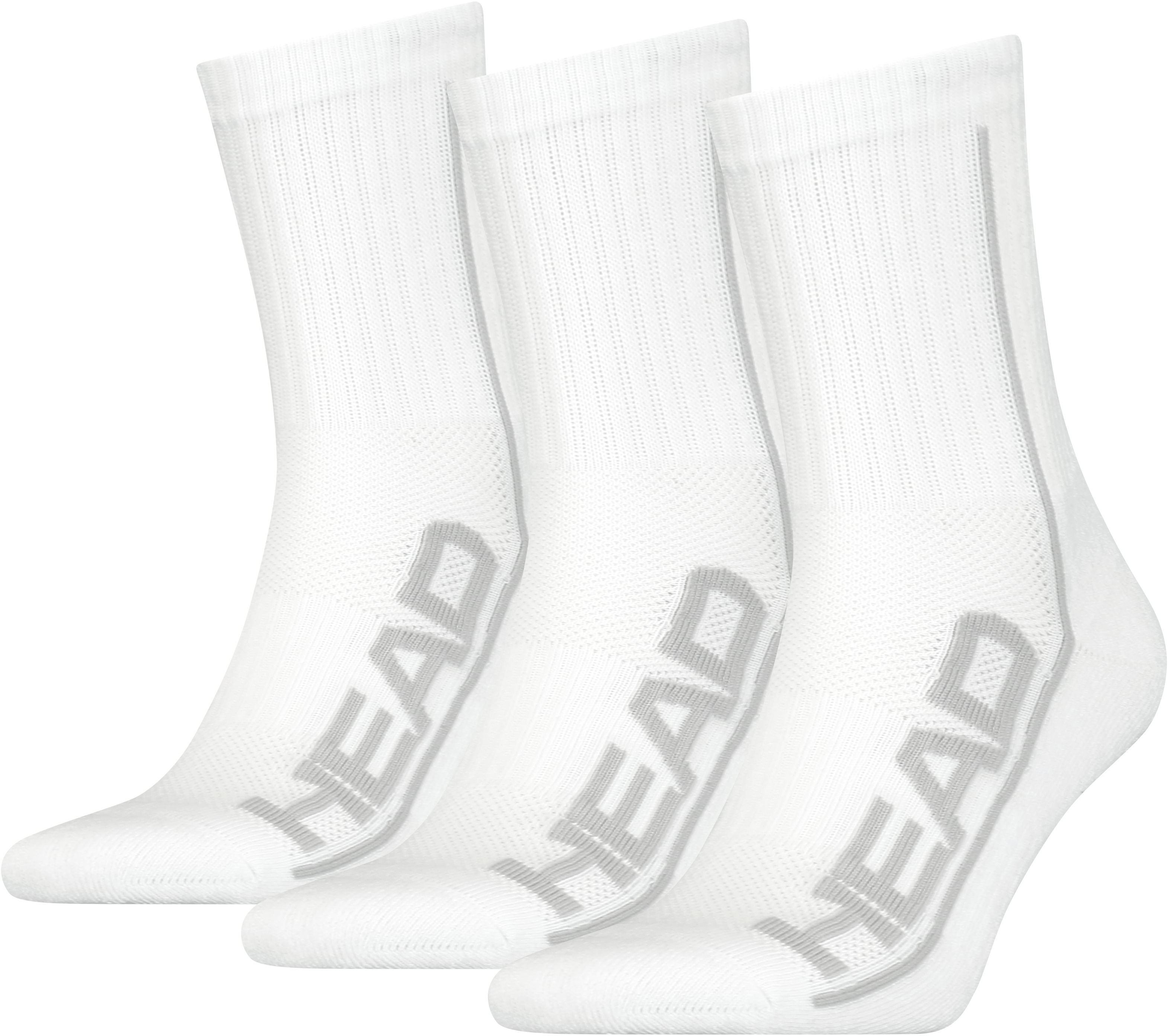 

Комплект носков мужских Head Performance Short Crew 3P Unisex белых 39-42, Performance Short Crew 3P Unisex