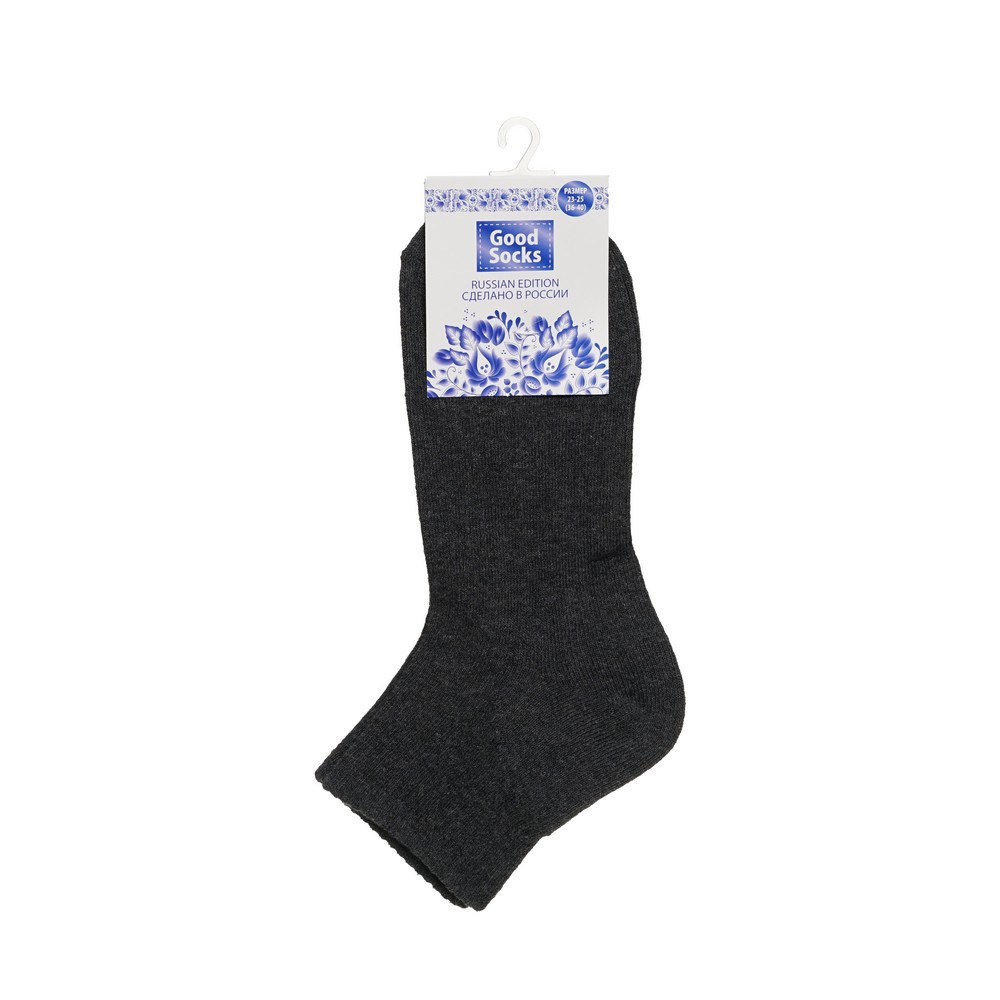 Носки женские Good Socks C-1218 серые 23-25