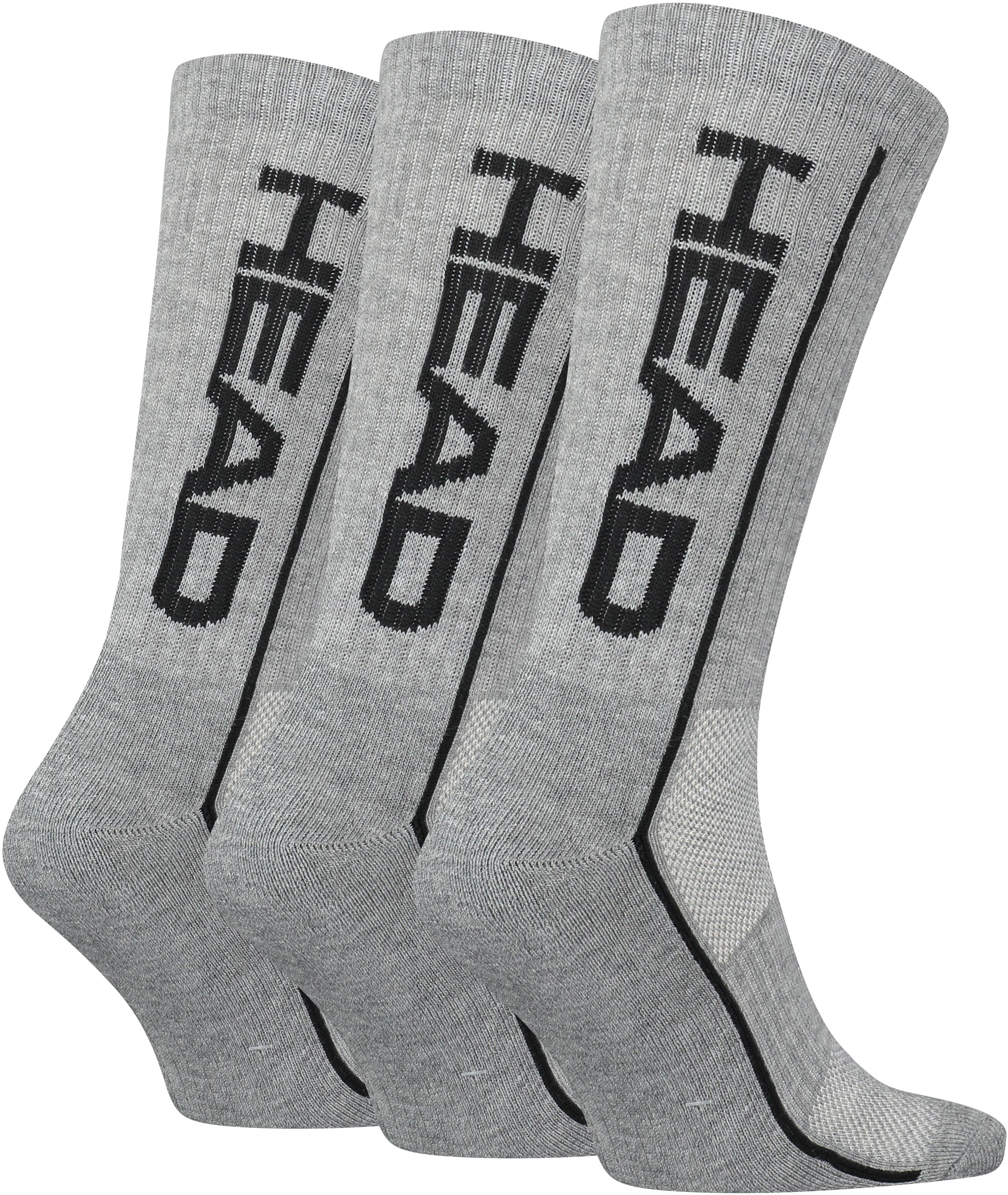

Комплект носков мужских Head Performance Crew 3P Unisex серых 43-46, Performance Crew 3P Unisex