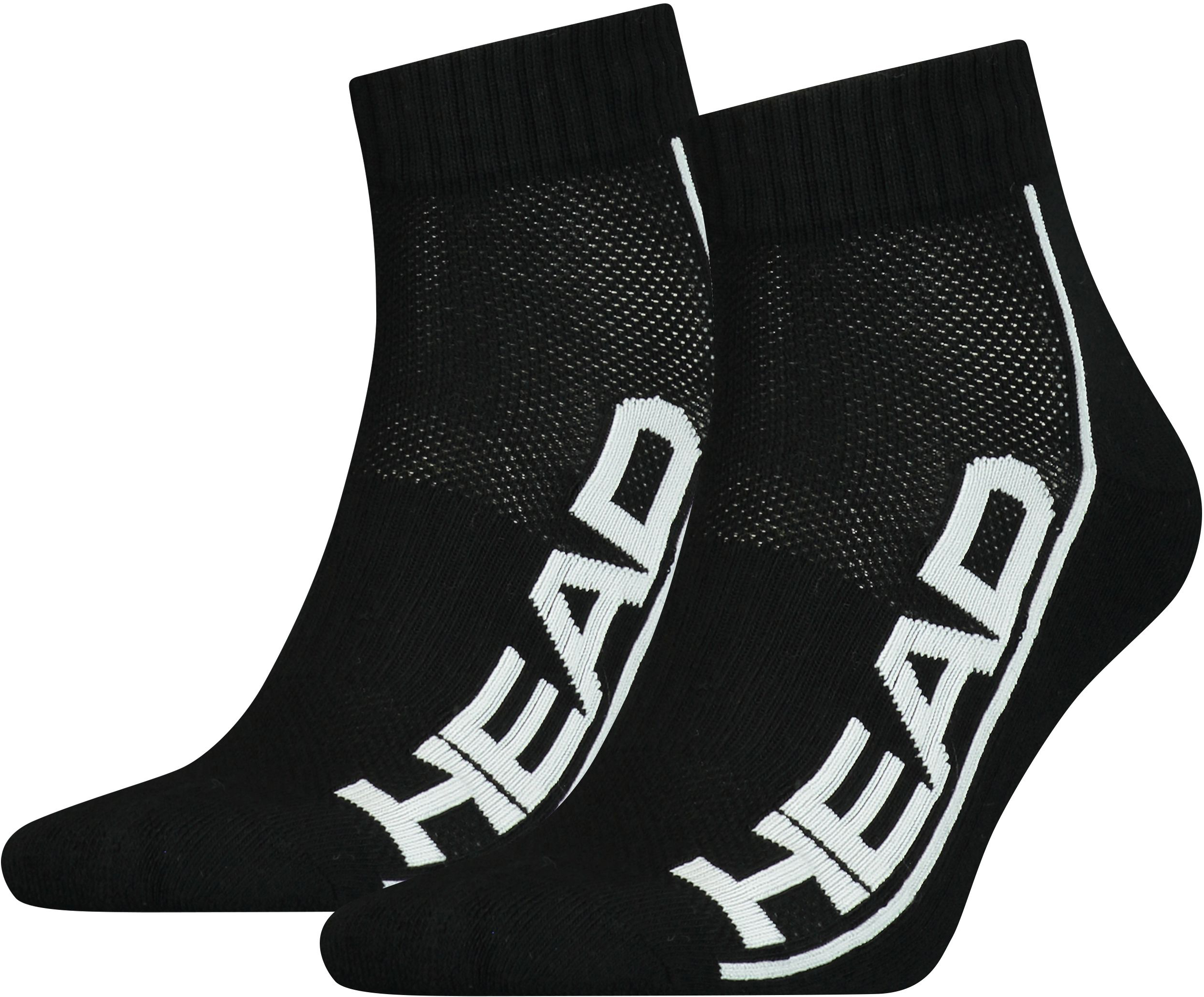 фото Комплект носков мужских head performance quarter 2p unisex черных 39-42