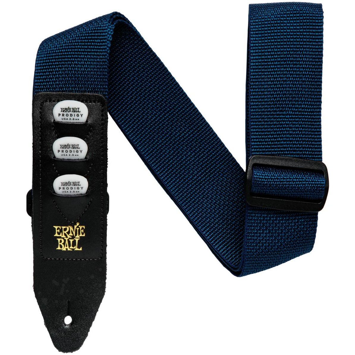 фото Ремень для гитары ernie ball 4236 pickholder navy