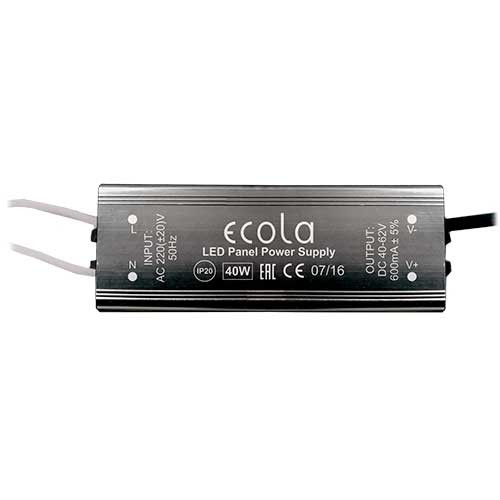 

Драйвер Ecola LED panel Power Supply 40W 220V для тонкой панели, PBLN40ELT, Черный, LED