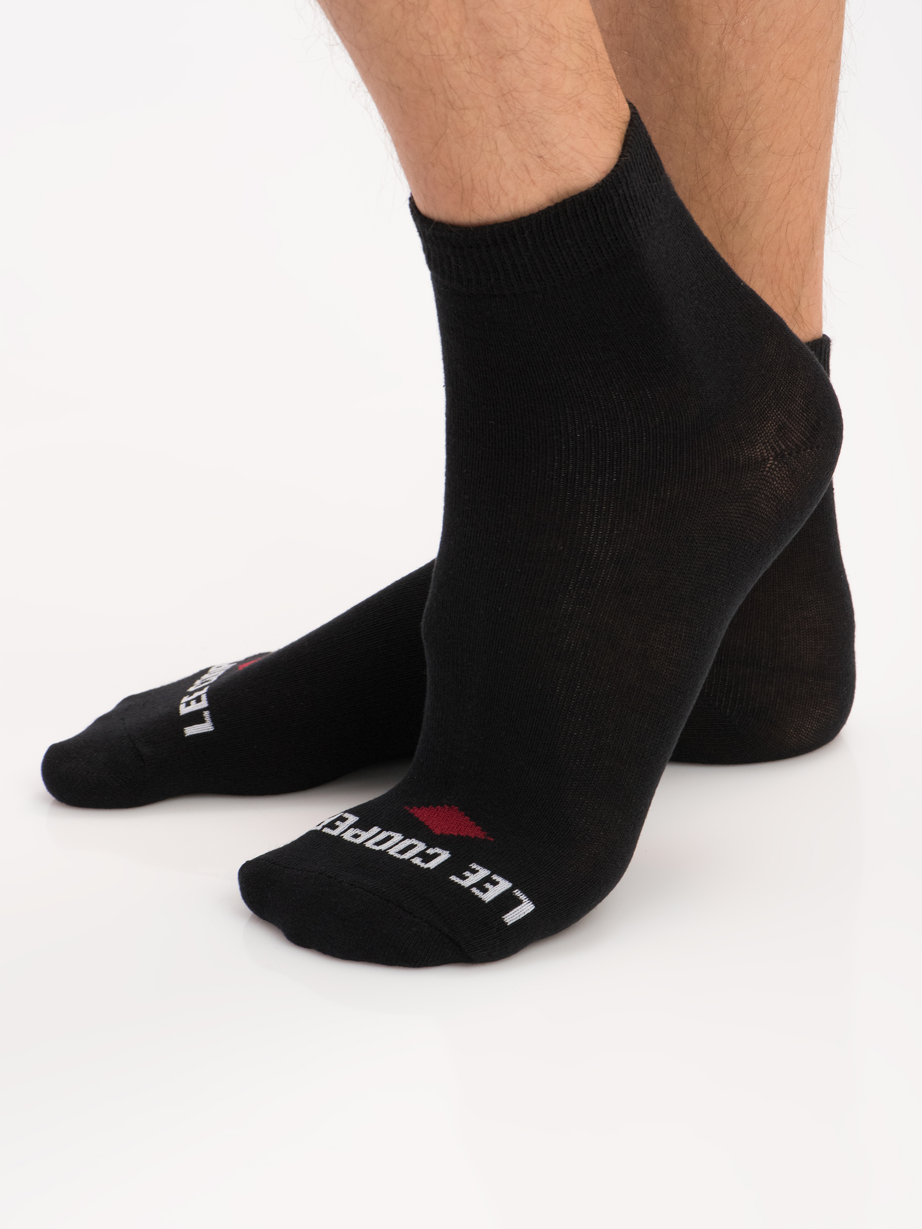 

Комплект носков мужских Lee cooper 3 Pack Socks черных 43-46, 3 Pack Socks