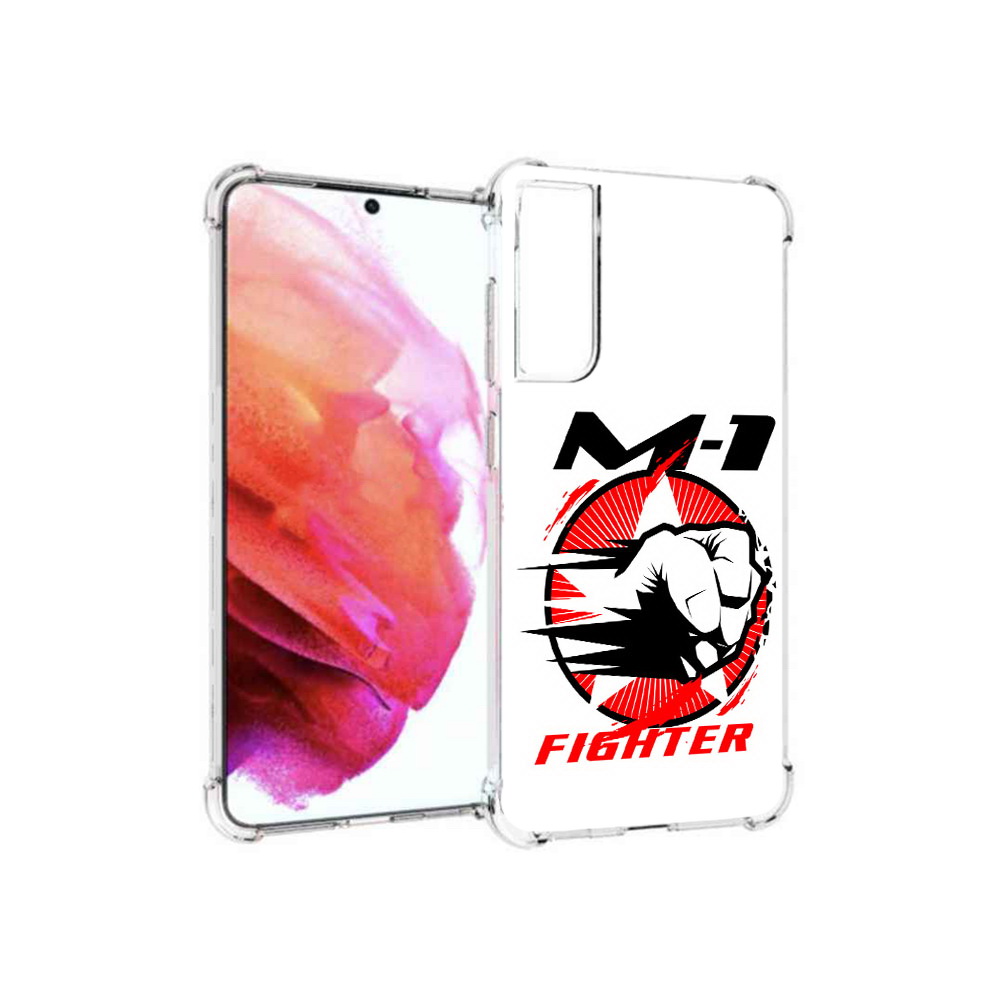 

Чехол MyPads Tocco для Samsung Galaxy S21 FE единоборства М-1, Прозрачный, Tocco