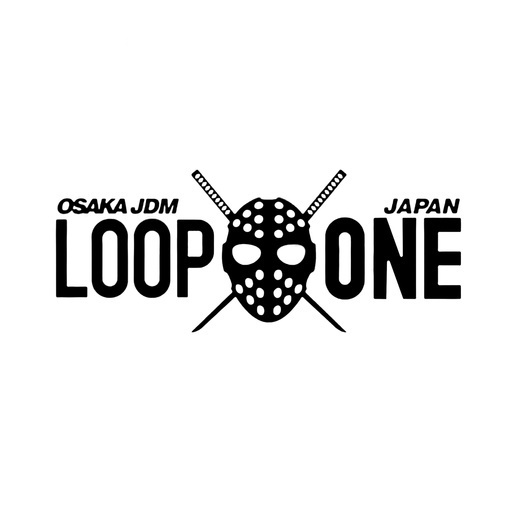 наклейка LOOPONE 30X10