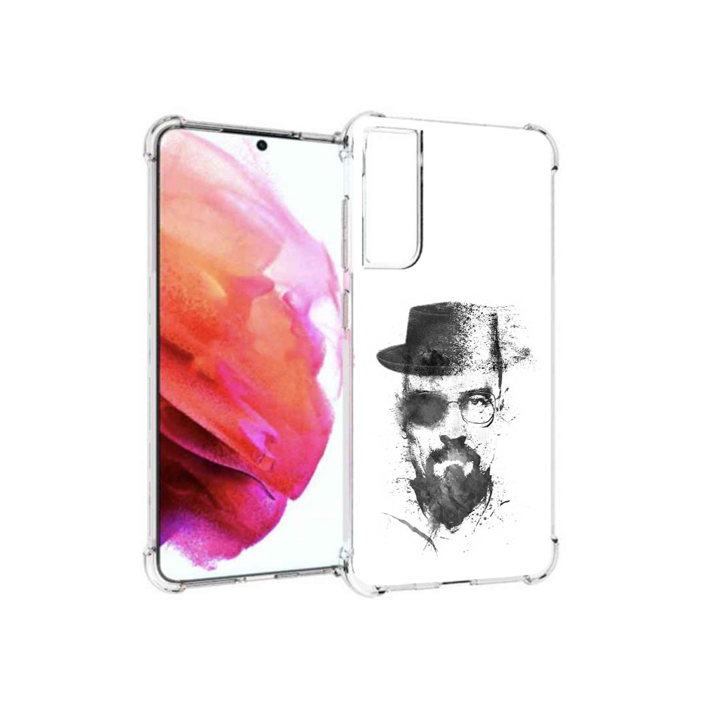 Чехол MyPads Tocco для Samsung Galaxy S21 FE загадочный человек
