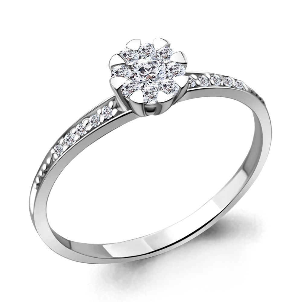 

Кольцо из золота р. 17 AQUAMARINE 961662_585_бз, 961662_585_бз