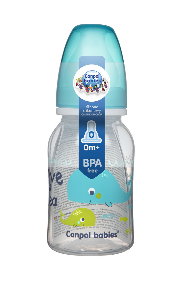фото Бутылочка canpol babies love&sea 120мл бирюзовый 250989592