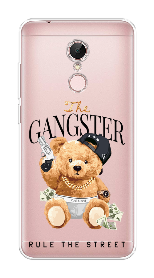 

Чехол на Xiaomi Redmi 5 "The Gangster", Бежевый;серый;черный, 33050-6