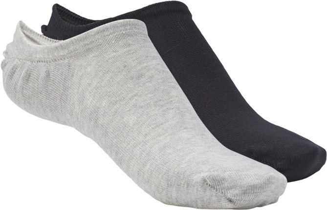 

Комплект носков мужских Reebok Active Foundation Invisible 3P белых 40-42, Active Foundation Invisible 3P