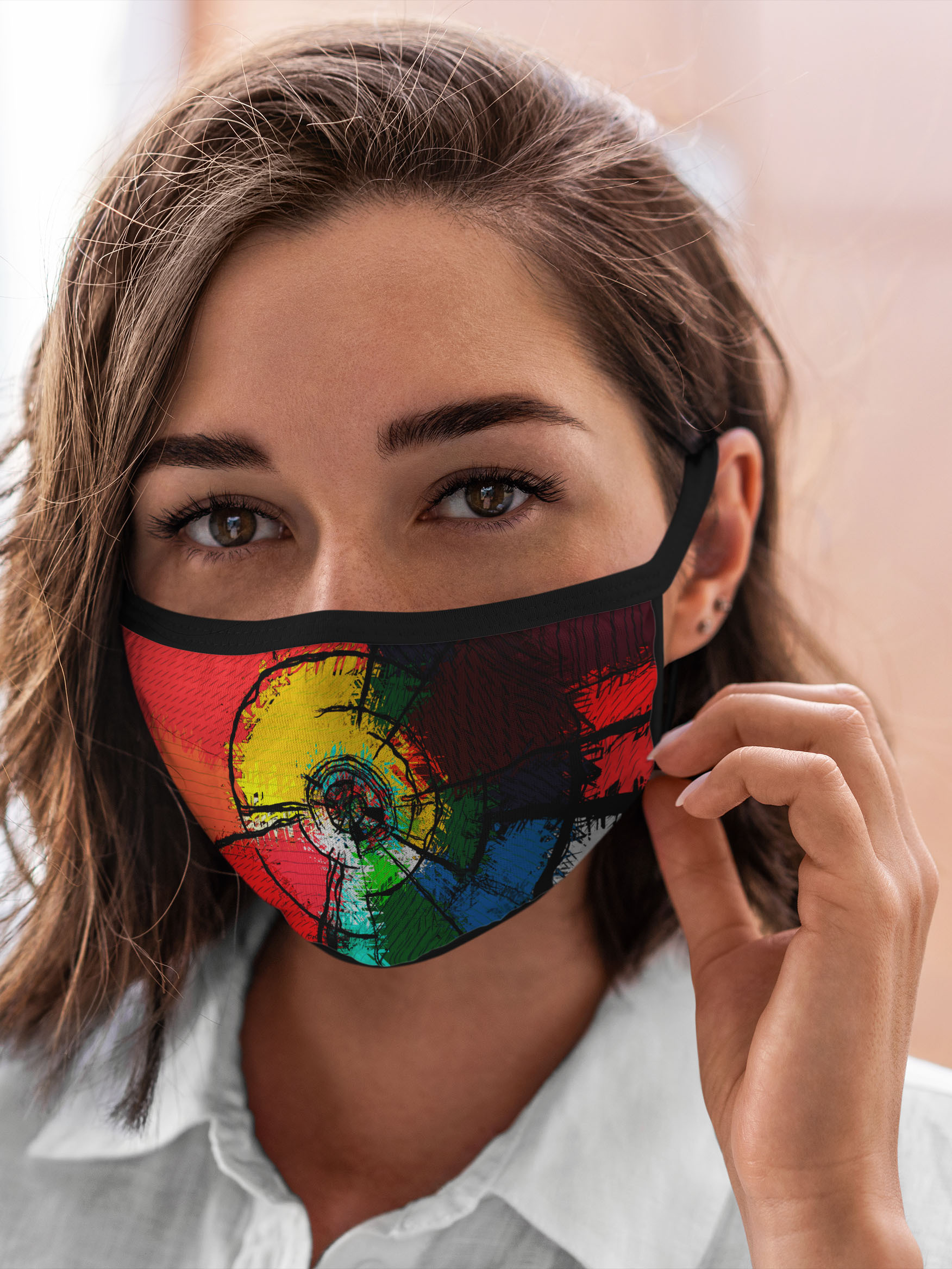 

Многоразовая маска унисекс Burnettie Центрифуга Красок, Разноцветный, Центрифуга Красок