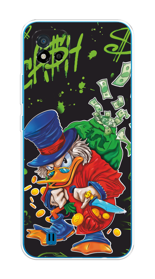

Чехол на Oppo Realme C11 (2021) "Скрудж Макдак с мешком денег", Красный;синий;зеленый;черный, 257550-1